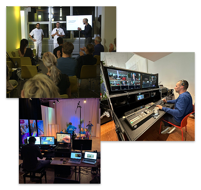 live registratie op locatie laten maken